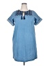 Unbranded Blue Casual Dress Size XXL (estimated) - photo 1