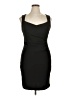 Guess Solid Black Cocktail Dress Size 14 - photo 1