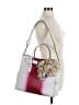 MICHAEL Michael Kors Floral Color Block Ombre White Leather Satchel One size - photo 2