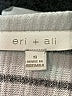 Eri + Ali Silver Long Sleeve Top Size S - photo 7
