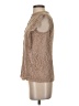 Cable & Gauge Tan Sleeveless Blouse Size S - photo 5