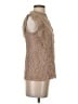 Cable & Gauge Tan Sleeveless Blouse Size S - photo 4