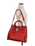 MICHAEL Michael Kors Solid Red Leather Satchel One size - photo 2