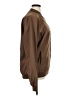 Fashion Solid Brown Jacket Size XL - photo 4
