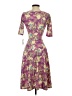 Lularoe Paisley Purple Cocktail Dress Size XXS - photo 2