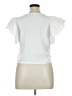 A New Day 100% Cotton White Short Sleeve Top Size XL - photo 2