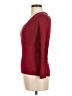 Zara Burgundy Long Sleeve Top Size M - photo 5