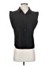 Evereve Black Sleeveless Button-Down Shirt Size S - photo 1