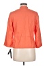 Rafaella 100% Linen Orange Jacket Size 8 - photo 2