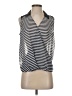 Charming Charlie 100% Polyester Silver Sleeveless Blouse Size S - photo 1