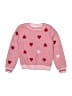Splendid Hearts Pink Pullover Sweater Size 6 - photo 1