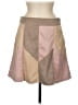 Andree by UNIT 100% Polyester Color Block Tan Casual Skirt Size M - photo 1