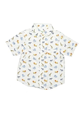 Little Me Short Sleeve Button-Down Shirt (view 1)