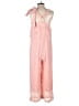 Line & Dot Pink Jumpsuit Size S - photo 2