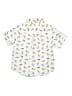 Little Me Print White Short Sleeve Button-Down Shirt 18-24 MO / 24 MO - photo 2