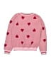 Splendid Hearts Pink Pullover Sweater Size 6 - photo 2