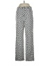 Peppermayo 100% Cotton Houndstooth Gray Silver Jeans Size 4 - photo 1
