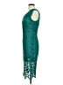 Venus 100% Polyester Teal Cocktail Dress Size 6 - photo 5