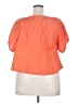 Rose & Crown Orange Short Sleeve Blouse Size XXL (estimated) - photo 2