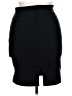 Imagenation Solid Black Casual Skirt Size XL (estimated) - photo 2