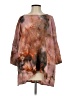 Rough & Tumble Brown 3/4 Sleeve Blouse Size S (estimated) - photo 1