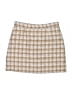 Goodnight Macaroon Tweed Tan Casual Skirt Size L - photo 1