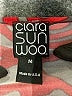 Clara Sun Woo Red 3/4 Sleeve Top Size M - photo 6