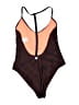 Forever 21 Graphic Orange One Piece Swimsuit Size L - photo 2