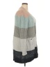 Nine West Color Block Gray Cardigan Size XXL - photo 4