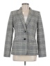 Tommy Hilfiger Plaid Gray Blazer Size 6 - photo 1