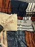 Blush 100% Cotton Brown Short Sleeve Blouse Size L - photo 7