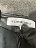 WeWoreWhat 100% Polyurethane Metallic Black Shorts Size 25 waist - photo 3