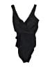 Lands' End Solid Black One Piece Swimsuit Size 8 D - photo 1