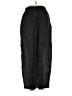 Zara 100% Metallic Black Casual Pants Size XS - photo 2