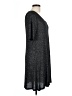Cupio Gray Casual Dress Size L - photo 4