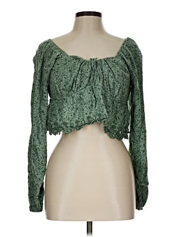 Hollister Long Sleeve Blouse (view 1)