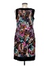 AB Studio Graphic Black Cocktail Dress Size 8 - photo 2