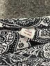 M Collection Silver Black 3/4 Sleeve Blouse Size 2X - photo 7