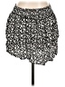 No Boundaries 100% Polyester Floral Black Casual Skirt Size L - photo 1