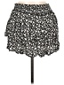 No Boundaries 100% Polyester Floral Black Casual Skirt Size L - photo 2