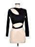Windsor Black Long Sleeve Top Size M - photo 1