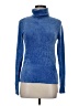 B. Moss Blue Turtleneck Sweater Size M - photo 1