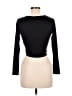 Windsor Black Long Sleeve Top Size M - photo 2