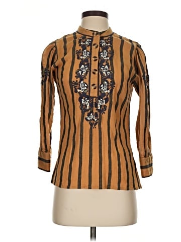 Antik Batik Long Sleeve Blouse (view 1)