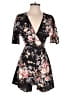 Unbranded Floral Black Romper Size S (estimated) - photo 1