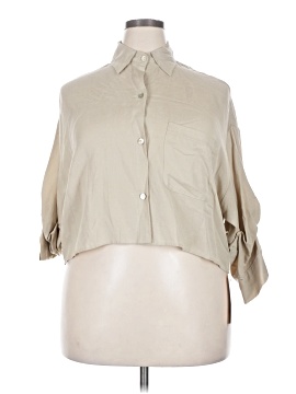 Rose & Crown 3/4 Sleeve Button Down Shirt