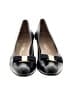 Salvatore Ferragamo Black Blue Flats Size 12 - photo 2