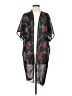 Live 4 Truth 100% Polyester Black Kimono Size S - photo 1