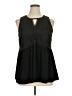 Torrid Solid Black Sleeveless Blouse Size 1X Plus (1) - photo 1