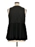 Torrid Solid Black Sleeveless Blouse Size 1X Plus (1) - photo 2